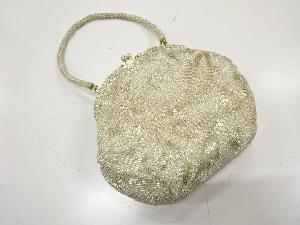 アンティーク　ビーズ　ハンドバッグ